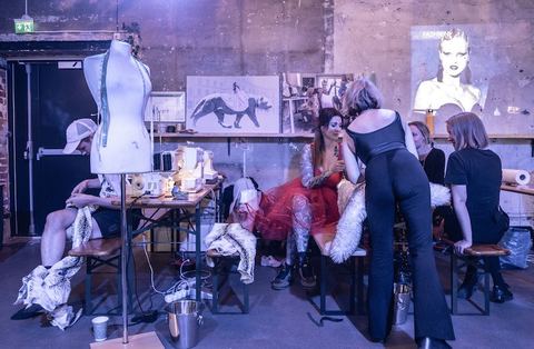 Deltakere under et kreativt verksted med Maria Munter på Kulturhuset i Oslo